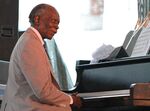 Hank Jones, Newport Jazz Festival, 7/14/05 by Ed Newman
