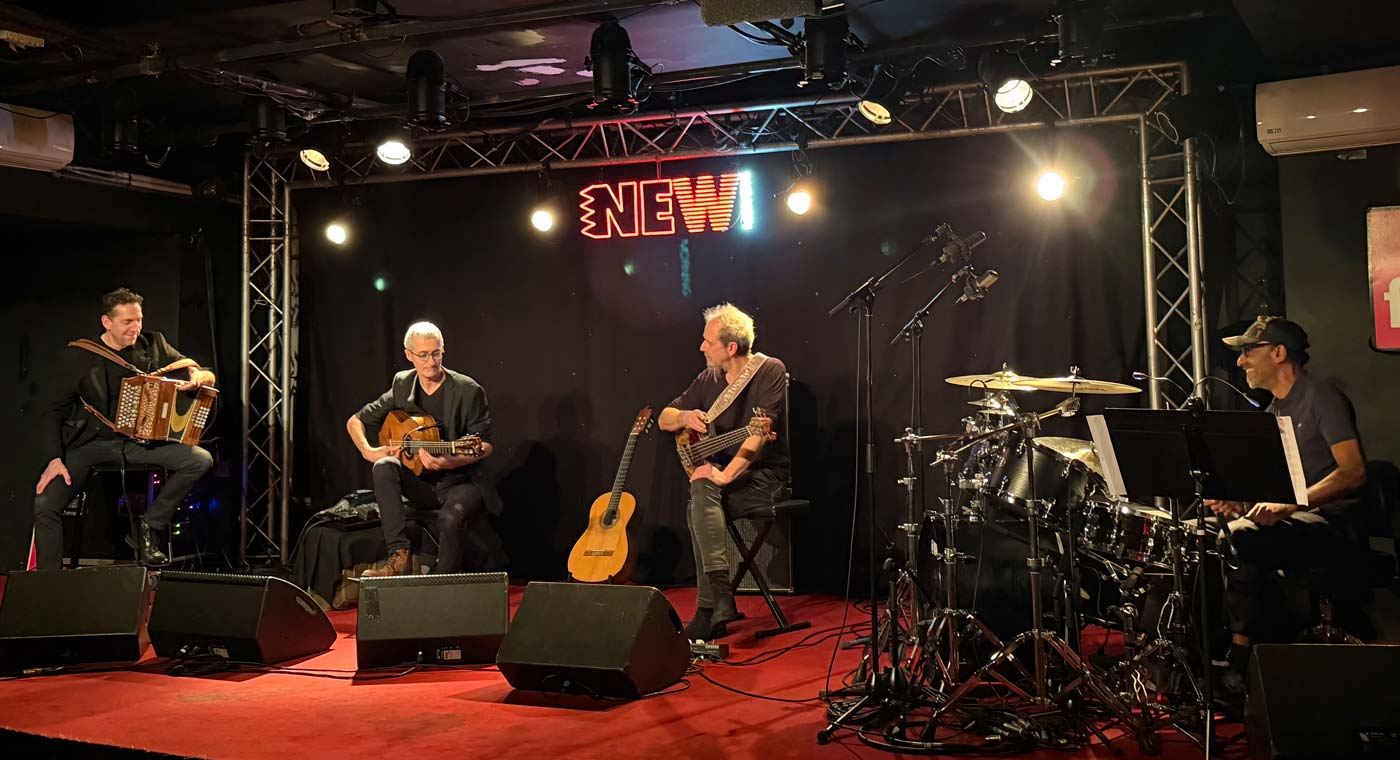 Didier Laloy, Quentin Dujardin, Nicolas Fiszman, Manu Katché