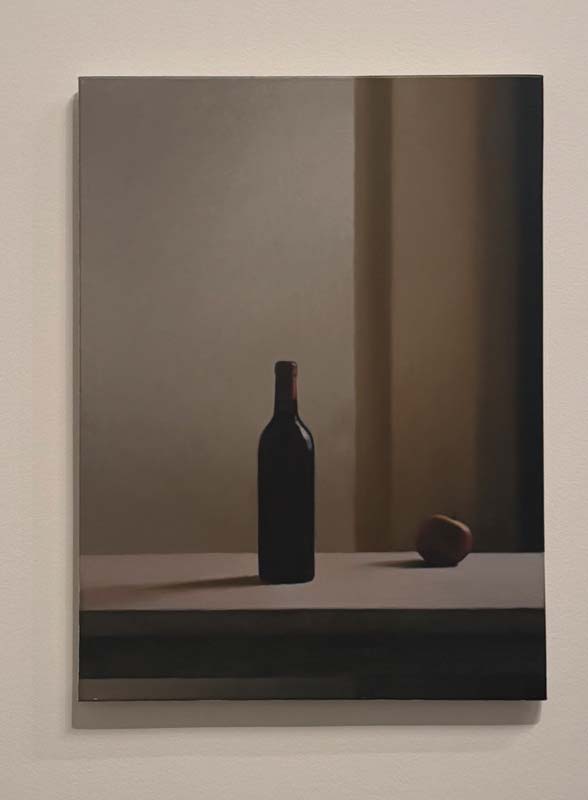Gerhard Richter, Flasche mit Apfel, 1988