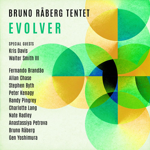 Bruno Raberg Tentet - Evolver - Albumcover