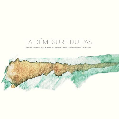 Matthieu Prual, Carol Robinson, Toma Gouband, Gabriel Lemaire, Joris Rühl - La Démesure du Pas - Albumcover