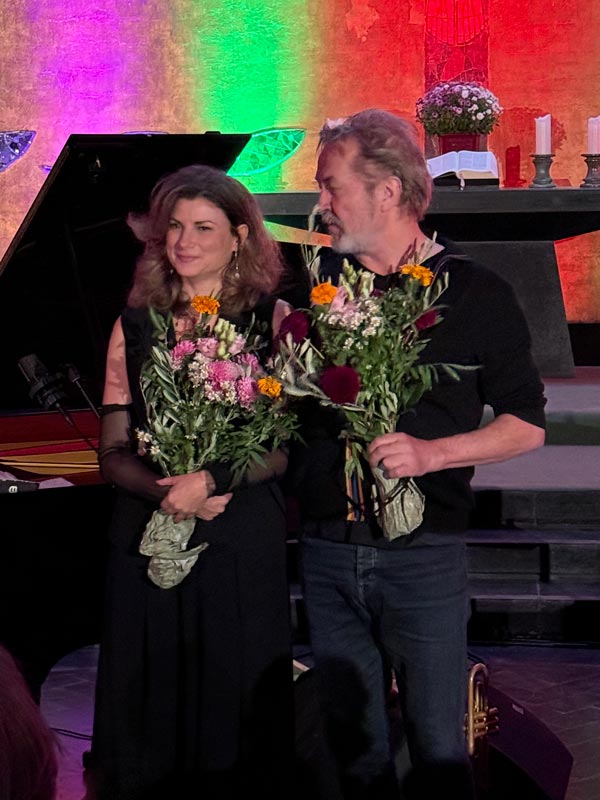 Tania Giannouli und Nils Petter Molvaer