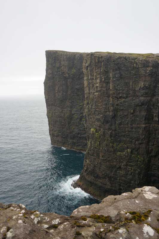 Trælanípa Cliff, Sklavenklippe