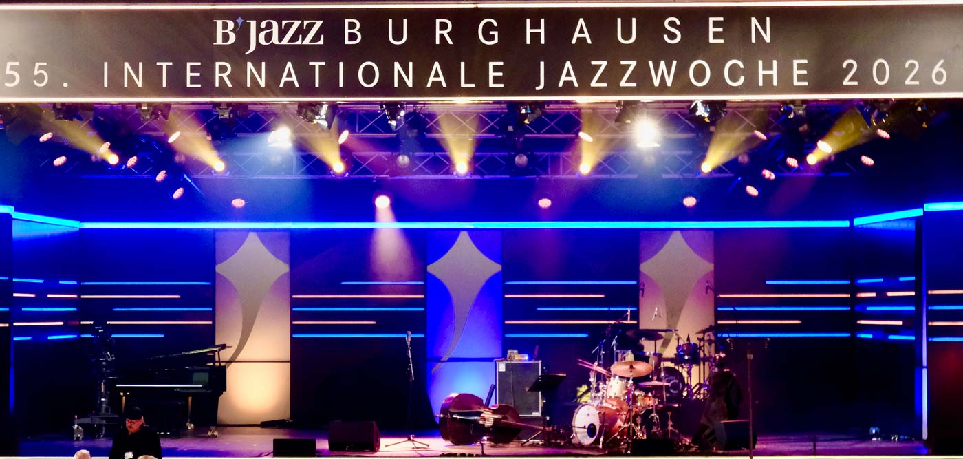 Wackerhallenbühne - Jazzwoche Burghausen 2026