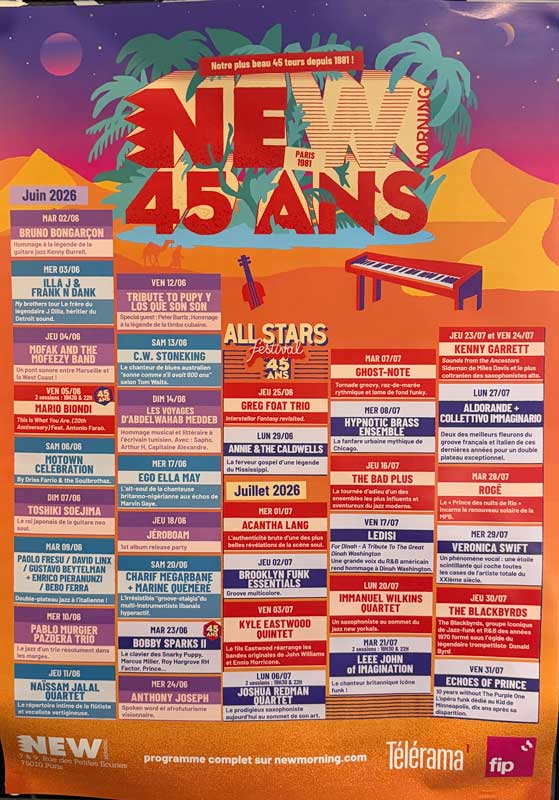 45 Jahre New Morning