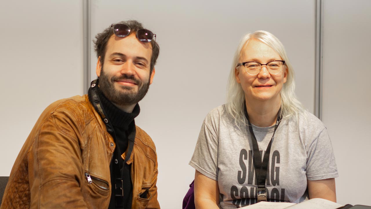 Foto von Enrico Olivanti und Angela Ballhorn