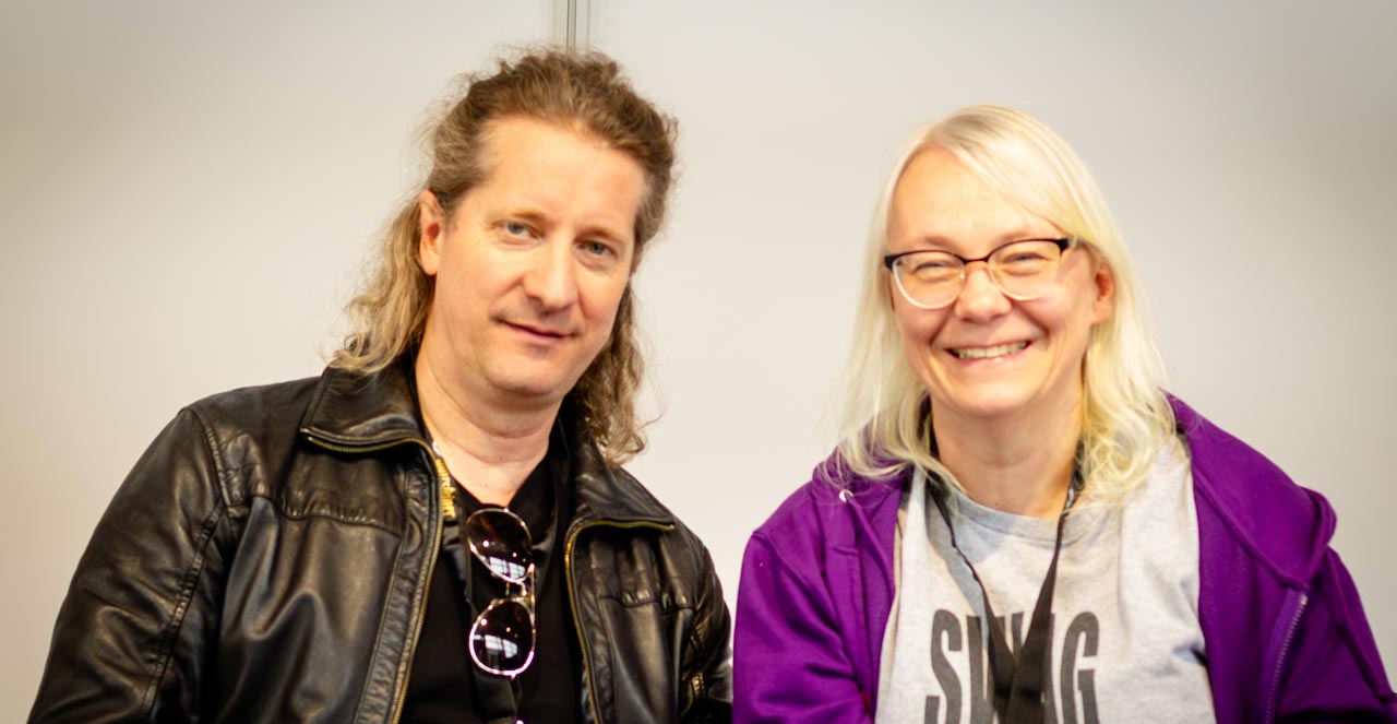 Foto von Jens Düppe und Angela Ballhorn