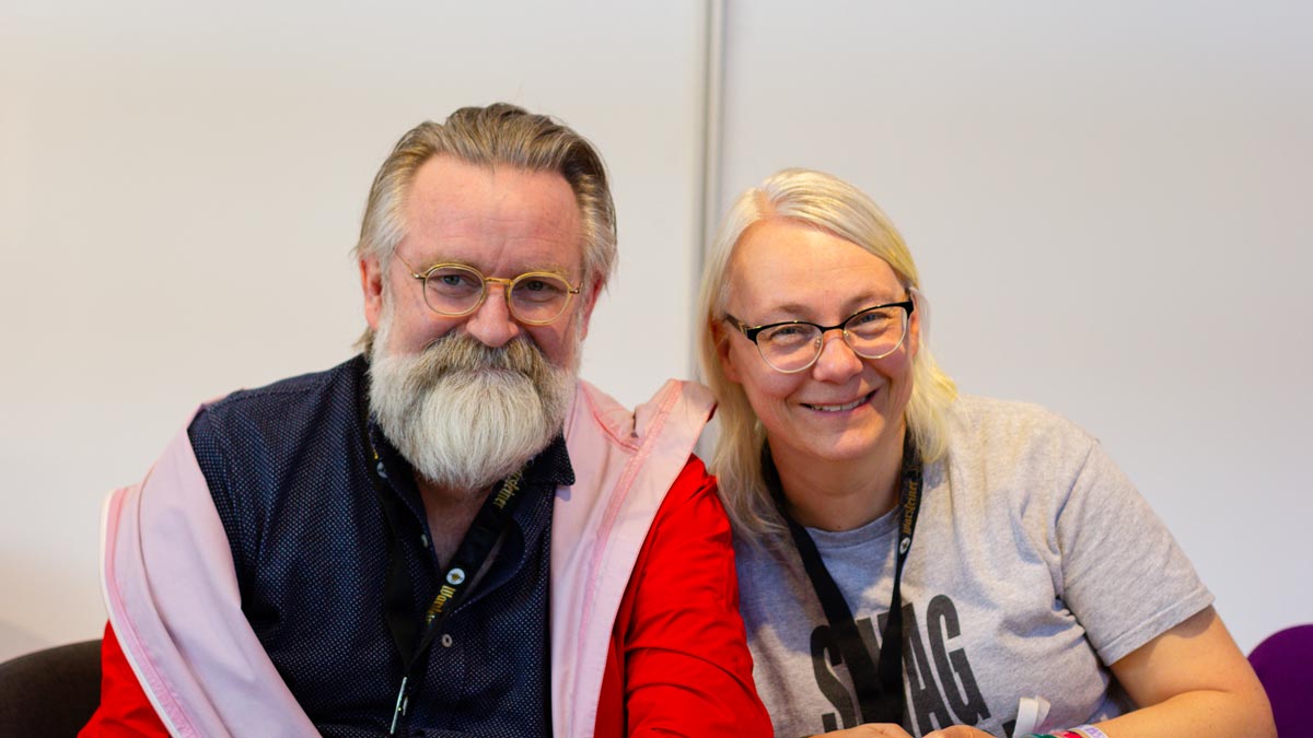 Foto von Óskar Guðjónsson und Angela Ballhorn