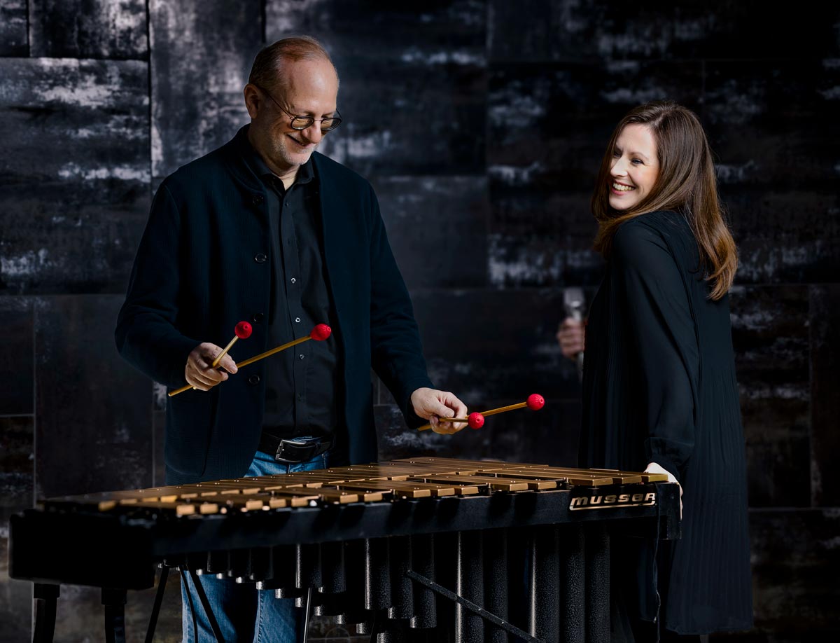 Foto von Stefanie Schlesinger und Wolfgang Lackerschmid