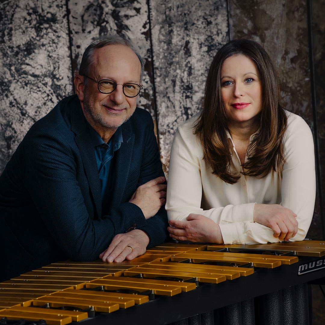 Stefanie Schlesinger und Wolfgang Lackerschmid im Gespräch mit jazz-fun.de