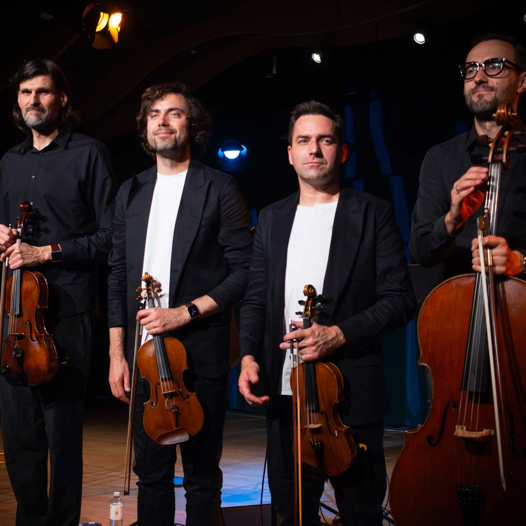 Atom String Quartet im Gespräch