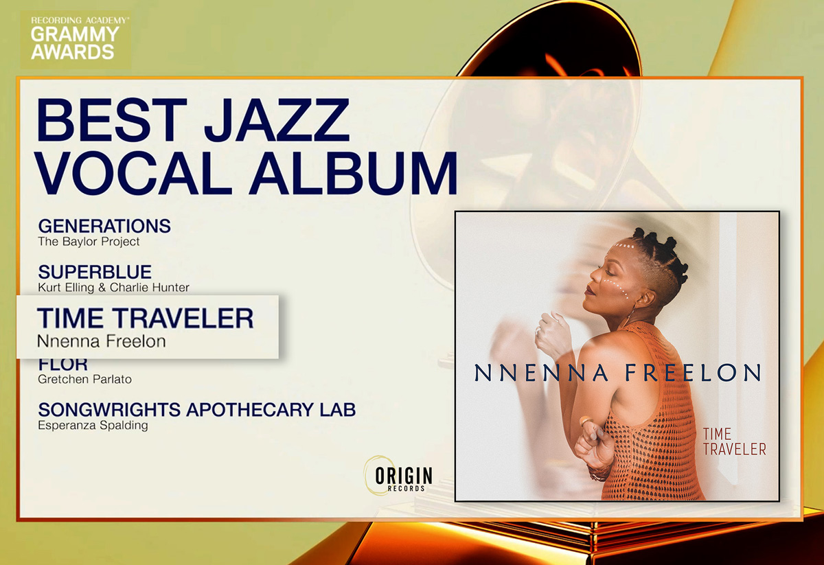 Wir gratulieren Nnenna Freelon zu ihrer Grammy Nominierung